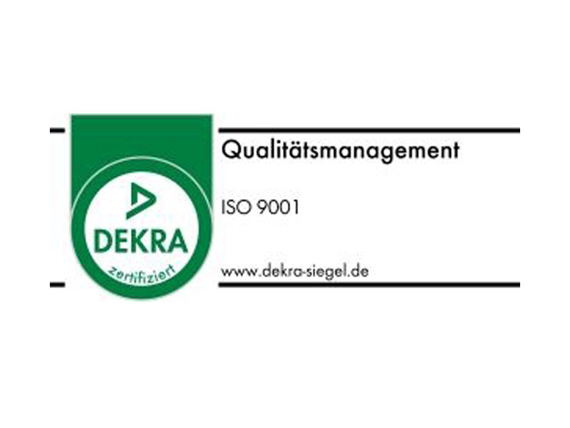 Zertifiziert nach ISO 9001 :2015